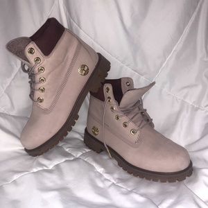 Rose gold timbs- mommy and me matching